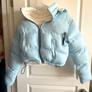 Manier De Voir reversible puffer jacket